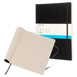 Moleskine Notizbuch XL Punktraster schwarz - Blöcke & Formulare - Hochwertiges Hardcover-Notizbuch mit Punktraster für kreative Notizen und Skizzen, ideal für unterwegs.