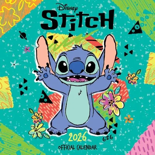 Produktbild DISNEY STITCH 2026 SQUARE CALENDAR (MULTI-LANGUAGE)