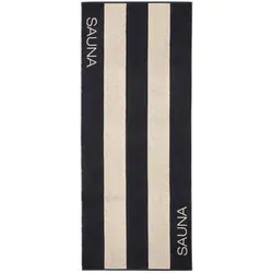 Cawö Saunatücher Natural Blockstreifen 6221 - Premium Komfort - Saunatücher in Naturtönen mit Streifen-Design, 100% hochwertige Baumwolle, pflegeleicht und trocknergeeignet - ideal für Luxus und Komfort in der Sauna.