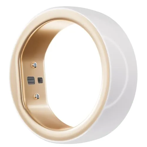 femometer Smart Ring Gen2, Schlaf, Herzfrequenz & Zyklusüberwachung, kostenloses Abonnement, Frauen Gesundheits-Tracker mit BBT Technologie (Größe 6)
