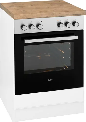 wiho Küchen Herdumbauschrank Erla 60 cm breit mit Kassettenfront