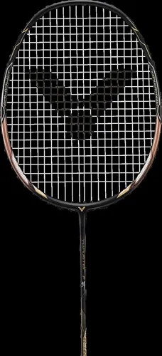 Victor Badmintonschläger Thruster F C | Hochwertiger Racket für Clubspieler - Badmintonschläger aus Hi Resilent Modulus Graphit, ausgewogene Balance und steifem Schaft für präzise Schläge – ideal für ambitionierte Spieler.