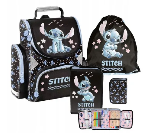 Schulranzen-Set 3-teilig Lilo und Stitch Disney DS25GG Paso