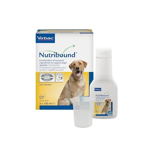 Nutribound Soluzione Orale Appetibile Per Cane 3 Flaconi Da 150 Ml