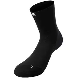 Bauerfeind Ultralight Mid Cut Laufsocken Damen-Schwarz, Größe 35-37 (auch verfügbar in 38-40, 41-43)