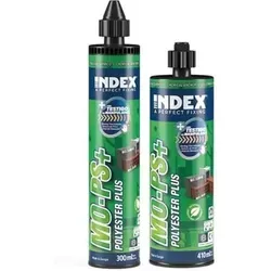 Index - Chemische Versiegelung - Styrolfreies Polyester - Zugelassen Nicht Gerissener Beton 300ml