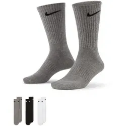 NIKE 6 Paar Everyday Lightweight Crew SX7676 Tennis Socke in grau von Nike