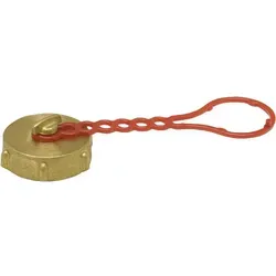 Verschlusskappe 3/4'' für KFE-Kugelhähne 1/2'' mit Flachdichtung