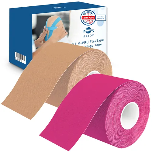 axion® Kinesiologie Tape beige - pink - Kinesiotape - Medizinprodukt