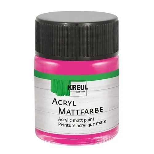 Kreul Acryl Mattfarbe pink 50ml 100ml/7,18 Euro