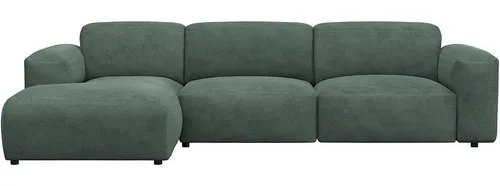 FLEXLUX Ecksofa Lucera bequem und komfortabel durch hochwertigen Sitzaufbau, L.Form, modern & anschmiegsam, Kaltschaum, Stahl-Wellenunterfederung