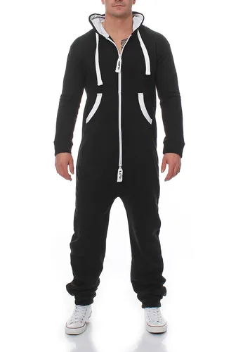 Herren Jumpsuit 9T5 mit Baumwolle Jogginganzug Trainingsanzug Einteiler Overall