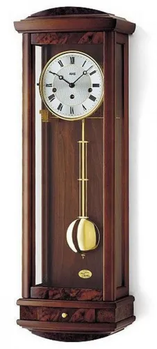 AMS Pendelwanduhr - Elegante Pendelwanduhr, die stilvolles Design mit präziser Zeitmessung verbindet – ein Blickfang für jedes Zuhause.
