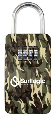 Surf Logic Key Security Lock Maxi camo - Accessoires – Sicheres 4-stelliges Zahlenschloss im Camouflage-Design, ideal für Outdoor-Aktivitäten und schützt Ihre Habseligkeiten zuverlässig.