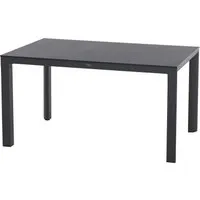 Siena Garden Gartentisch Silva Rechteckig Ferrostone 90 cm x 137,5 cm - Gartentisch aus Aluminium und HPL, ideal für Balkon oder Garten. Robust und modern, bringt Stil in deinen Outdoor-Bereich.