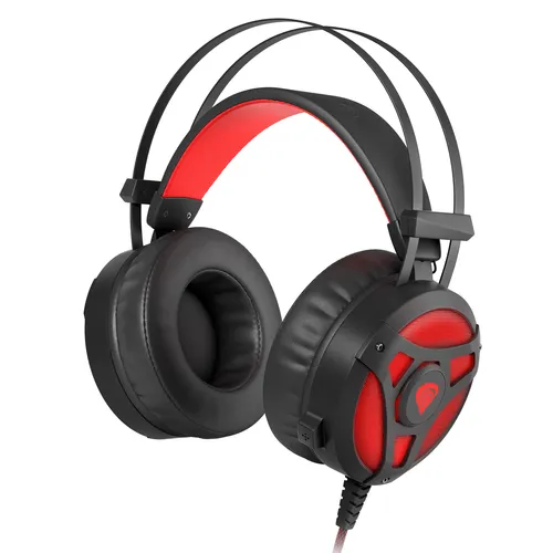 Genesis Gaming Kopfhörer Neon 360 ViBRACION - Kopfhörer mit 20 - 20.000 Hz Frequenzbereich, 2,3 m Kabellänge und beeindruckender Hintergrundbeleuchtung für ein immersives Gaming-Erlebnis.