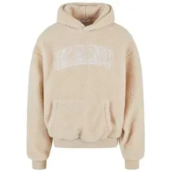 Karl Kani Serif Teddy Hoodie Light Sand, XXL in beige von Karl Kani