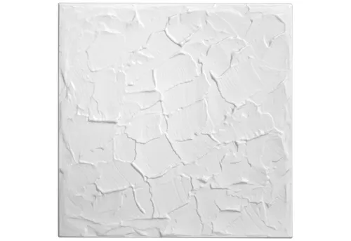 Hexim Wanddekoobjekt NR.11 (Deckenplatten 50x50cm Styroporplatten weiß XPS Styropor, Deckenpaneele Feuchtraum Deckenverkleidung, 2qm)