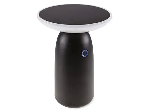 CHILITEC Solar LED-Tischleuchte Foco Mesa - Akku, IP44, 1000 lm - Wetterfeste Solar LED-Tischleuchte für Garten und Balkon, mit 1000 Lumen Helligkeit und energieeffizientem Akku für stimmungsvolle Beleuchtung.