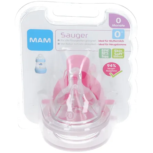 MAM Babyartikel GmbH MAM Sauger Gr.0 2 St 15585029 von MAM Babyartikel GmbH