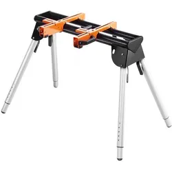 Verstellbarer Gehrungssägenständer 150kg - Gehrungssägenständer mit max. Tragkraft von 150kg, ideal für präzise Schnitte und stabilen Halt bei Heim- und Profi-Projekten.