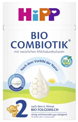 Hipp Bio Combiotik 2 Folgemilch 4 x 600g