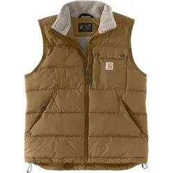 Carhartt Montana Loose Fit Insulated Vest - Herren-Westen mit leichtem Sherpa und wasserabweisendem Finish, bietet optimalen Windschutz und praktische Taschen für unterwegs.