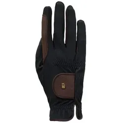 Roeckl Sports Reithandschuh Malta Winter, Schwarz/Mokka 9 in schwarz von Roeckl