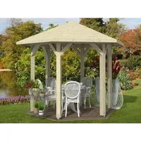 Produktbild Skan Holz Pavillon Nancy 1 Leimholz 360 cm x 312 cm