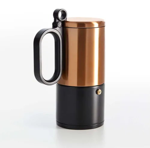 BRA Efficient A170408 Mokka-Kanne 0,18 l Schwarz Edelstahl