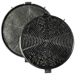 AIR2GO Aktivkohlefilter für Hanseatic CF150 (2 Stück) - Schwarz