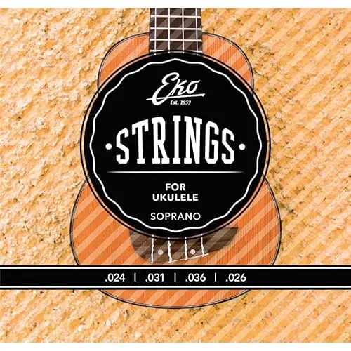 EKO GUITARS – Ukulele-Saiten Soprano Medium Set/4