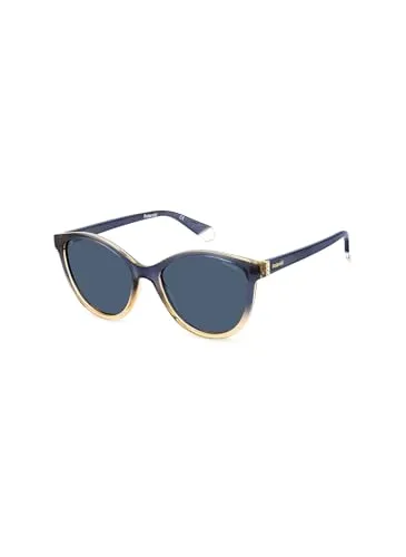 Polaroid Pld 4133/s/x YRQ/C3 BLUE BEIGE Sunglasses Women's Polycarbonate, Standard, 55