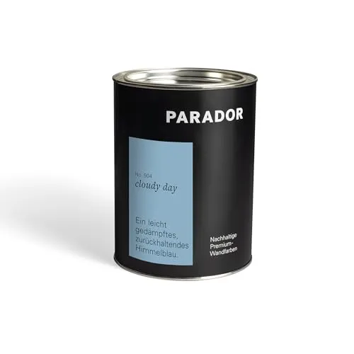Parador Wandfarbe Cloudy Day himmelblau grau 2,5 L
