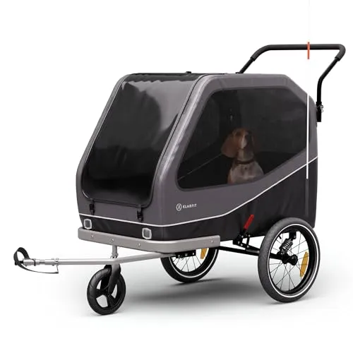 Klarfit Goldie Stroller Fahrradanhänger für Hunde
