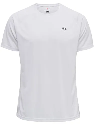 newline Herren Mens Core Running S/S T-Shirt, Weiß, XXL EU