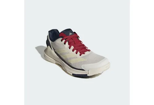 adidas Women's Crazyquick Lightstrike Padel-Schuh – Weiß - Hochwertiger Padel-Schuh mit regulärer Passform und Schnürsenkeln. Das Obermaterial aus Textil und Synthetik bietet optimalen Halt. Genießen Sie die leichte Dämpfung für ein angenehmes Spiel.