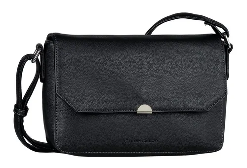 TOM TAILOR Umhängetasche Flap Bag No Zip schwarz - Handtaschen mit verstellbarem Schulterriemen (85 cm - 153 cm) und eleganter Überschlagklappe. Ideal für den Alltag, stilvoll und praktisch.