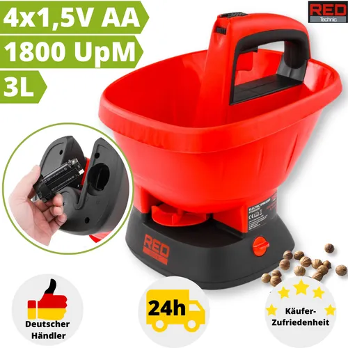 Sämaschine Akku Samenstreuer Drillmaschine Dippelmaschine Dibbelgerät Samen Salz