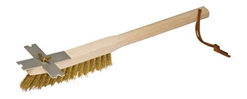 REDECKER Grillrost-Bürste mit Schaber