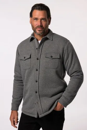JP1880 Fleecejacke Sweat-Overshirt Webfell-Futter