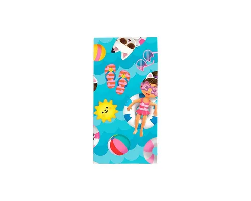 Gabby's Dollhouse Badetücher Gabby’s Dollhouse Badetuch 70x140cm – Summer Strandtuch, 100% Baumwolle (1-St)