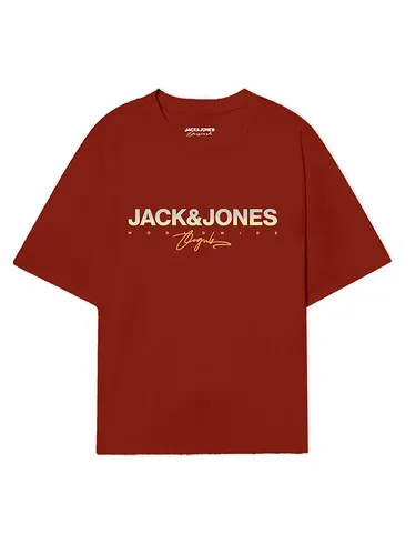 JACK & JONES Junior Shirt in Rot, Größe 176, Kinder