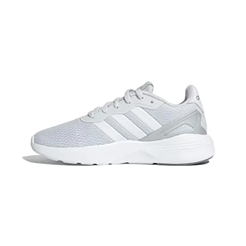 ADIDAS Damen Nebzed Cloudfoam Lifestyle Running Shoes Schuhe, Dash Grey/Cloud White/Silver met, 36 2/3 EU
