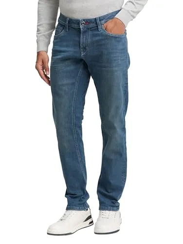 Tapered-fit-Jeans TOM TAILOR Herren Gr. 30, Länge 34 - Hochwertige Tapered-fit-Jeans für Herren von TOM TAILOR, ideal für lässige Freizeit-Outfits. Strapazierfähiges Material sorgt für dauerhaften Tragekomfort und Pflegeleichtigkeit.