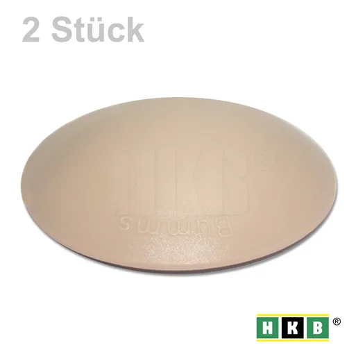 BUMMS Türpuffer, Ø 60mm Höhe: 15mm, beige, Kunststoff, Klebefläche, 50367 2