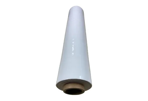 Packen24 GmbH Schutzfolie Stretchfolie WEISS 500 mm x ca. 236 m - 23 µ Palettenfolie, (1-St)