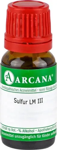 SULFUR LM 3 Dilution 10 ml