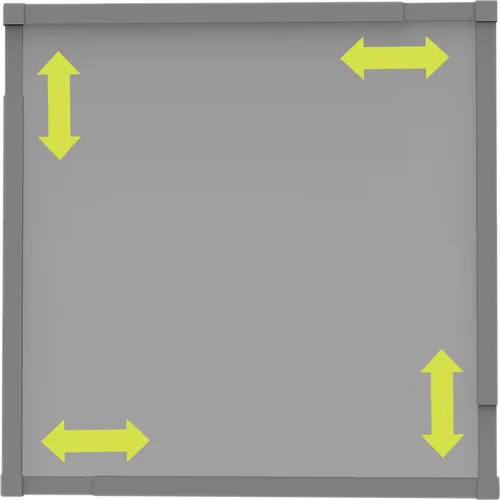 Teleskop Fliegengitter Fenster - Mückenschutz & Pollenschutz, Anthrazit - Fliegengitter für Fenster mit einfacher Montage ohne Zusägen, ideal für alle gängigen Fensterrahmen. Schützt effektiv vor Insekten und Pollen dank hochwertigem Premium-Polyester.