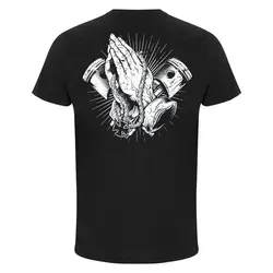 Baddery Print-Shirt Biker Shirt: 